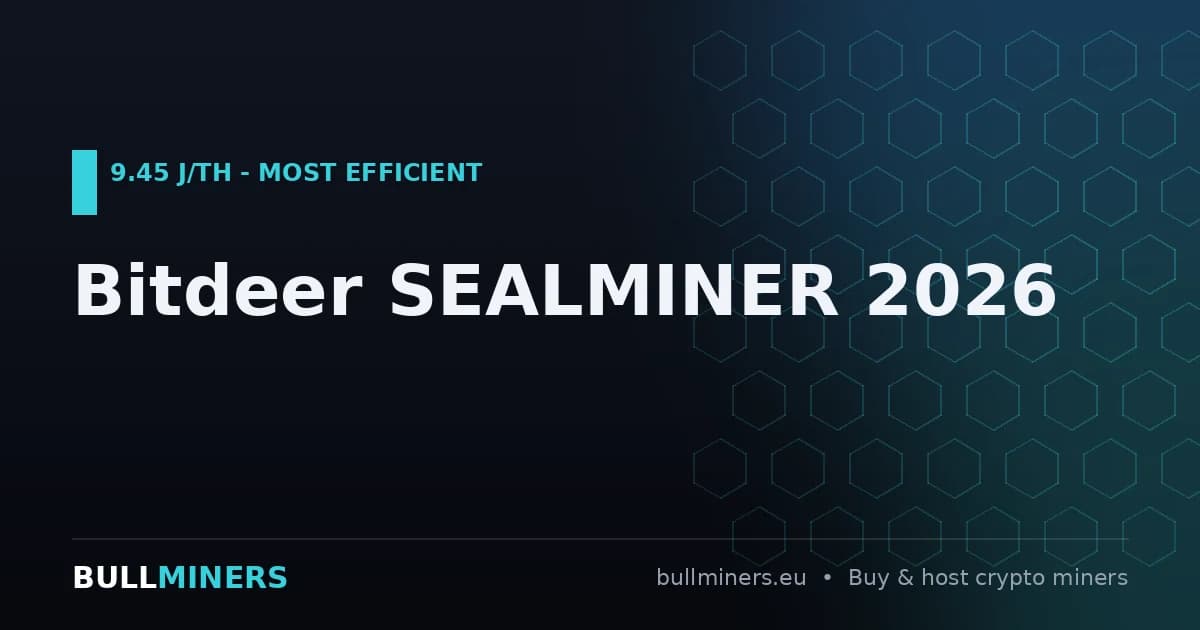 Bitdeer SEALMINER 2026: The Most Efficient Bitcoin Miners (A4 Hydro)