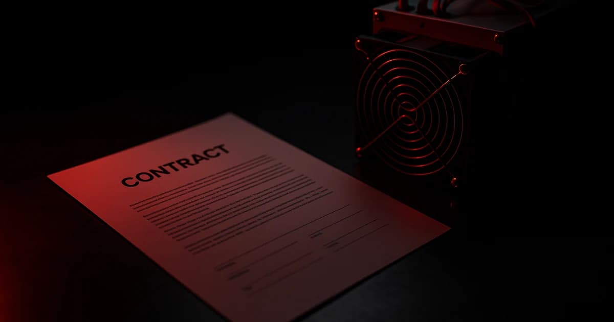 Crypto mining hosting contracts in 2026: what you're actually signing
