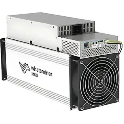 MicroBT WhatsMiner M50 114Th 3276W ASIC Miner Designed for SHA-256 Algorithm